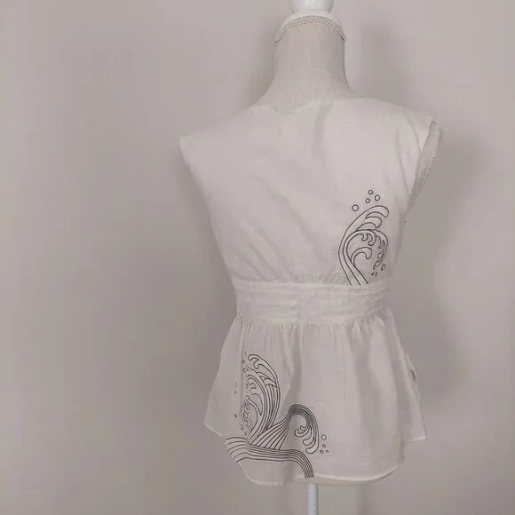 Floreat Anthropologie Koi Blouse 8 - Picture 5 of 11